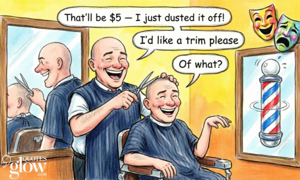 Hilarious Bald Barber Jokes