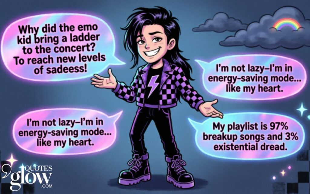 Hilariously Emo Jokes and Puns That Will Make You Smile