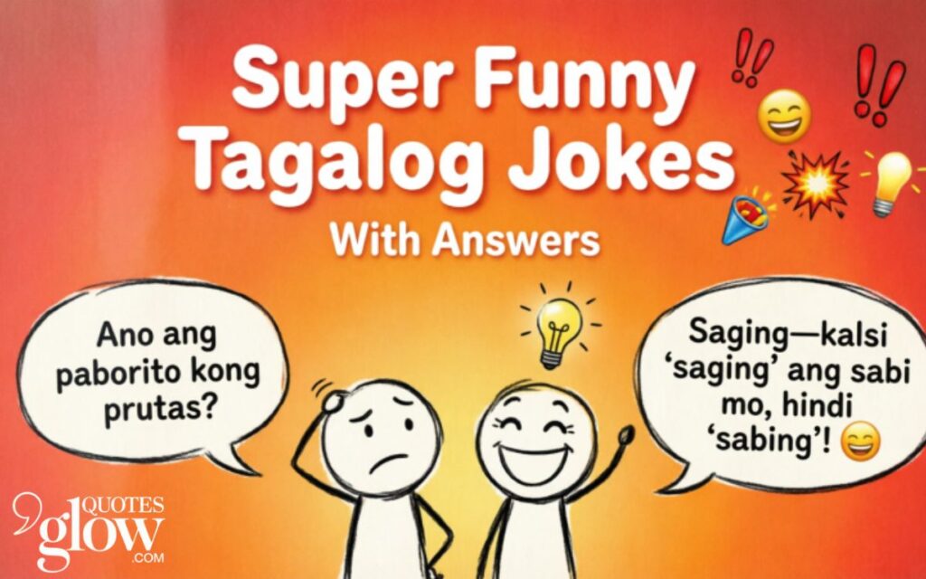 Super Funny Tagalog Jokes with Answers