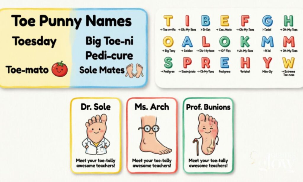 Toe Punny Names That Sound Funny